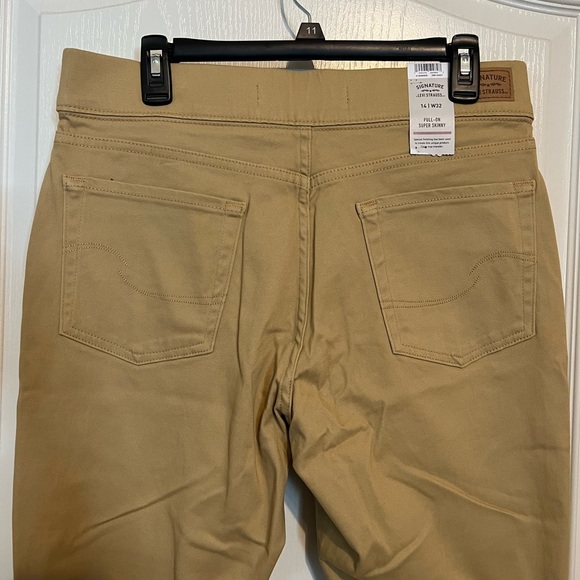 WOMENS LEVI KHAKI PANTS SIZE 14 - Picture 5 of 7